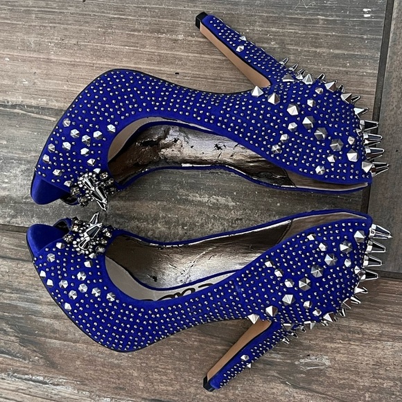 Sam Edelman Lizette heeled open toe shoes size 7 - Picture 7 of 10